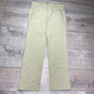 Adidas Pants Mens 32x32 Tan Khaki Golf Performance Stretch Chino Athletic